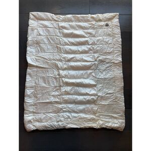 Moncler Logo Down-Filled Baby Blanket with Pouch